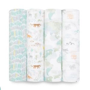 Aden Anaise muslin swaddle blankets-3